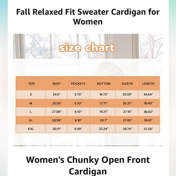 NWT Waffle Knit Batwing Long Sleeve Cardigan Loose Open Front Sweater Coat - Picture 10 of 10